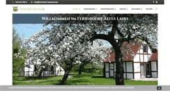 Desktop Screenshot of feriendorf-altesland.de